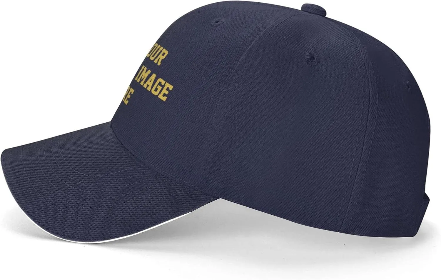Custom Hats Add Photos/Logo/Text to Design Your Personalized Baseball Cap for Men & Women Adjustable