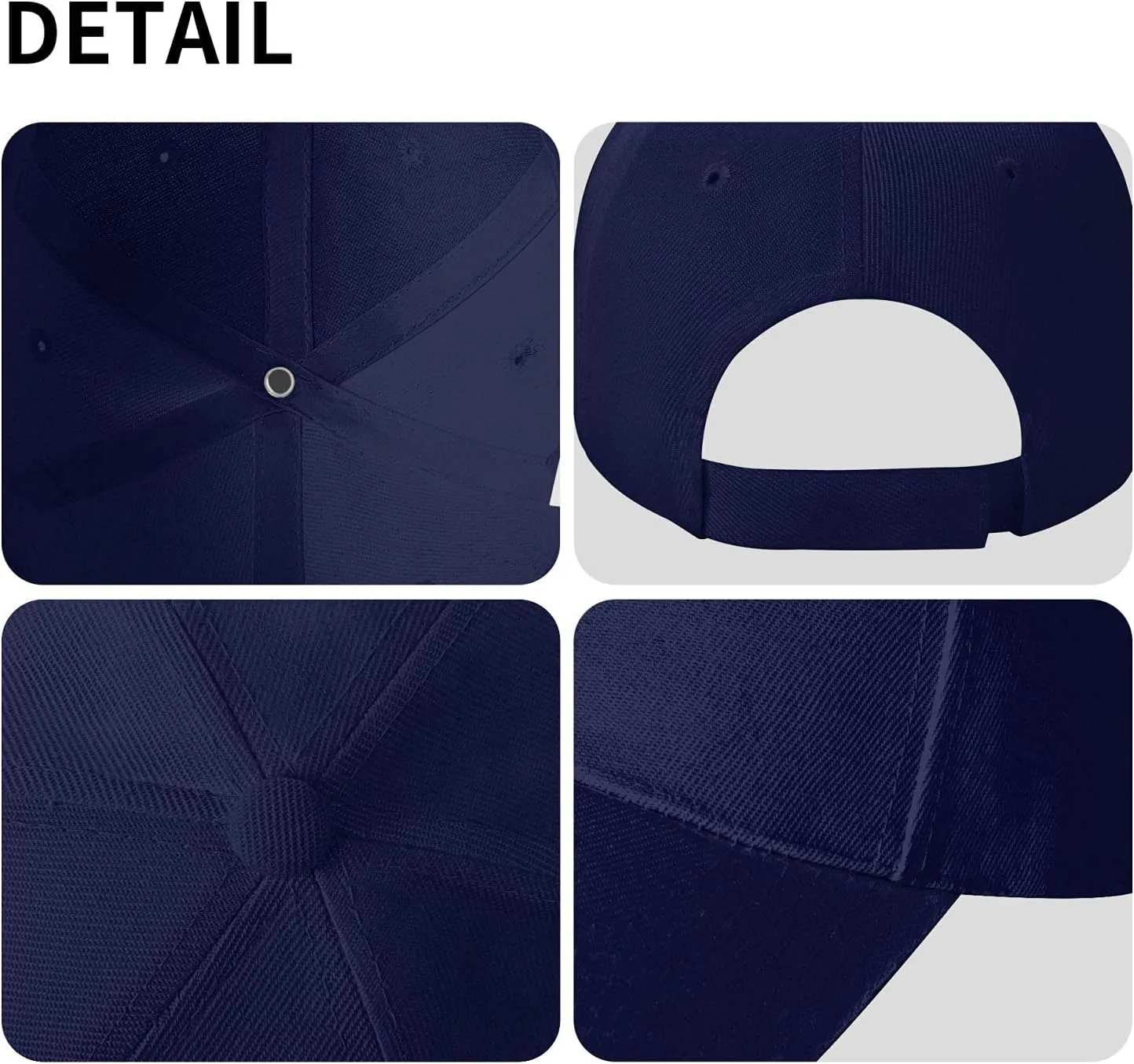 Custom Hats Add Photos/Logo/Text to Design Your Personalized Baseball Cap for Men & Women Adjustable