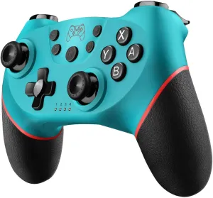 Diswoe Switch Pro Controller, Wireless Switch Controller for Switch/Lite/OLED, Bluetooth Gaming Controller with Hall Effect Joystick, Controller for PC/Android Phone with Gyro Sensor Turbo Vibration