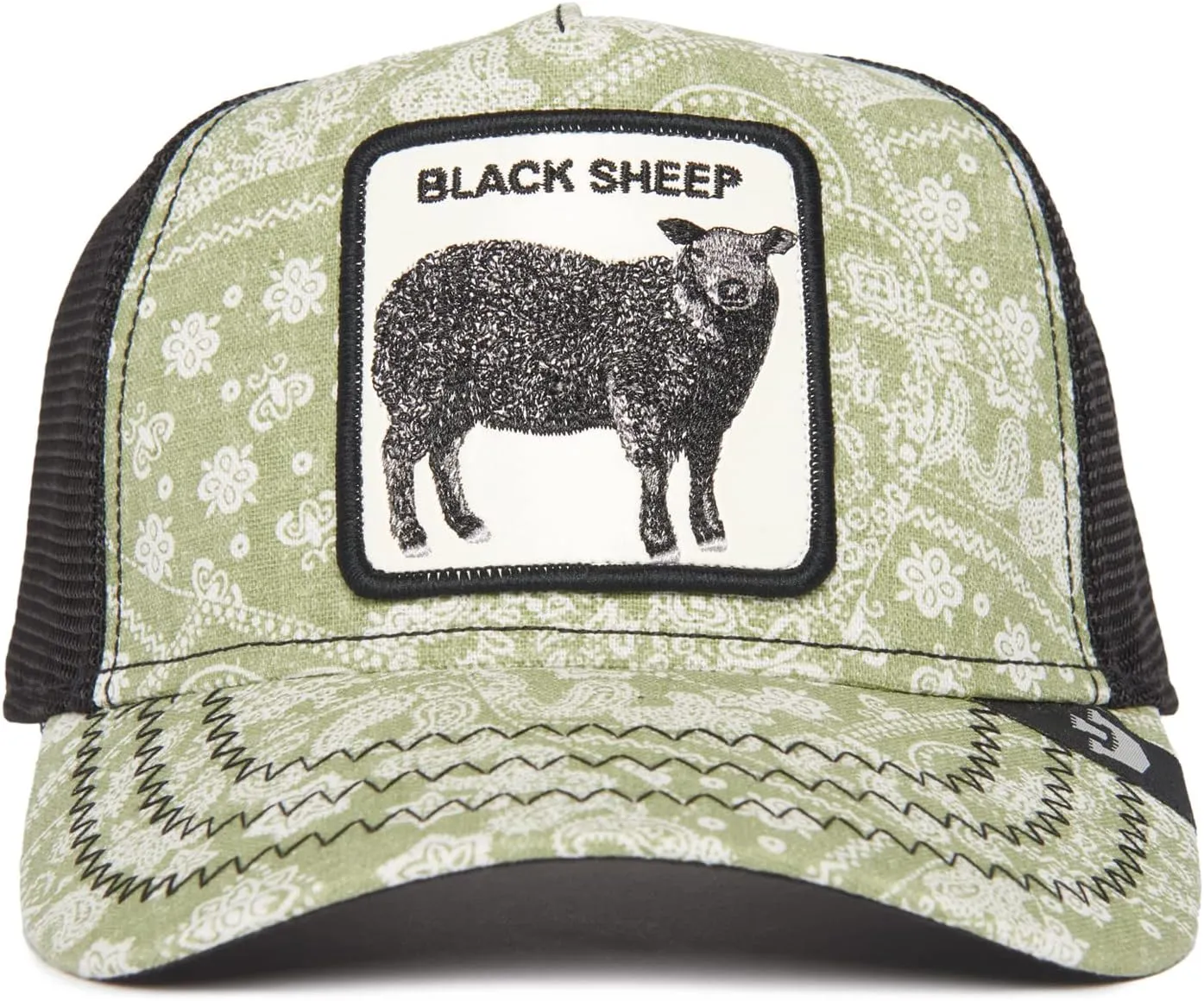 Goorin Bros. The Farm Kerchief Motif Collection Trucker Hat for Men and Women, One Size
