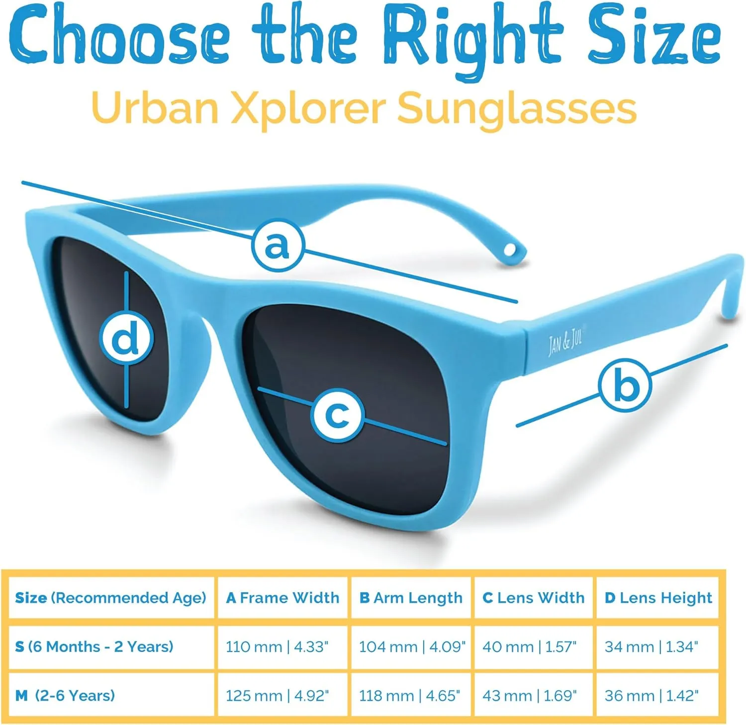 JAN & JUL Baby Toddler Kids?? Flexible UV-400 Polarized Sun-glasses with Strap for Girls Boys