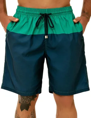 KAILUA SURF Big and Tall Mens Swim Trunks, 9" Mens Designer Bathing Suit Boardshorts