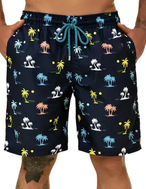 KAILUA SURF Big and Tall Mens Swim Trunks, 9" Mens Designer Bathing Suit Boardshorts