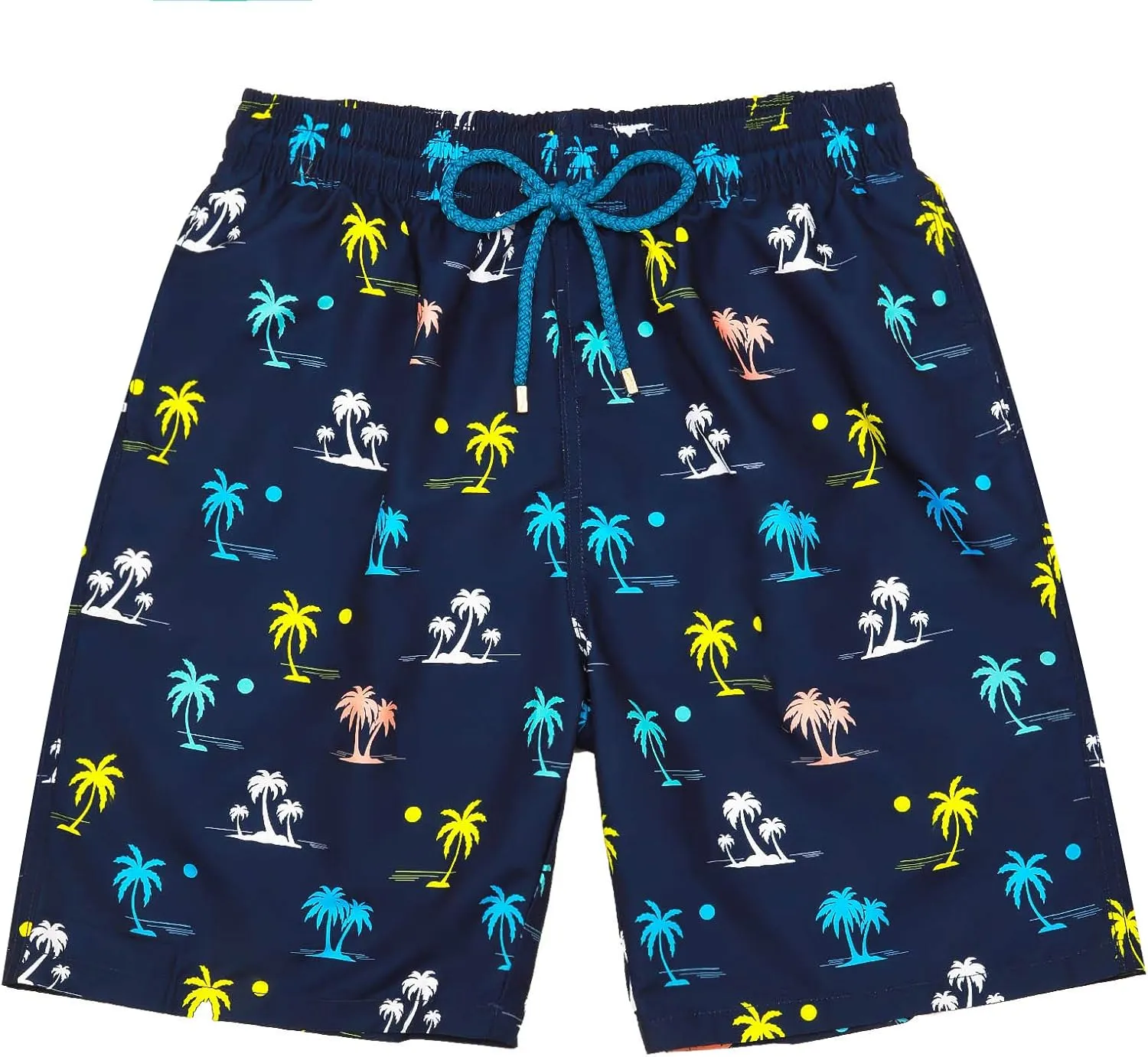 KAILUA SURF Big and Tall Mens Swim Trunks, 9" Mens Designer Bathing Suit Boardshorts