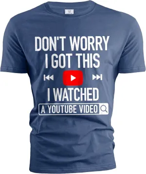 Men's Funny T-Shirt DIY Shirt Mechanic Engineer Garage T-Shirts Humorous Gifts Father's Day Tee